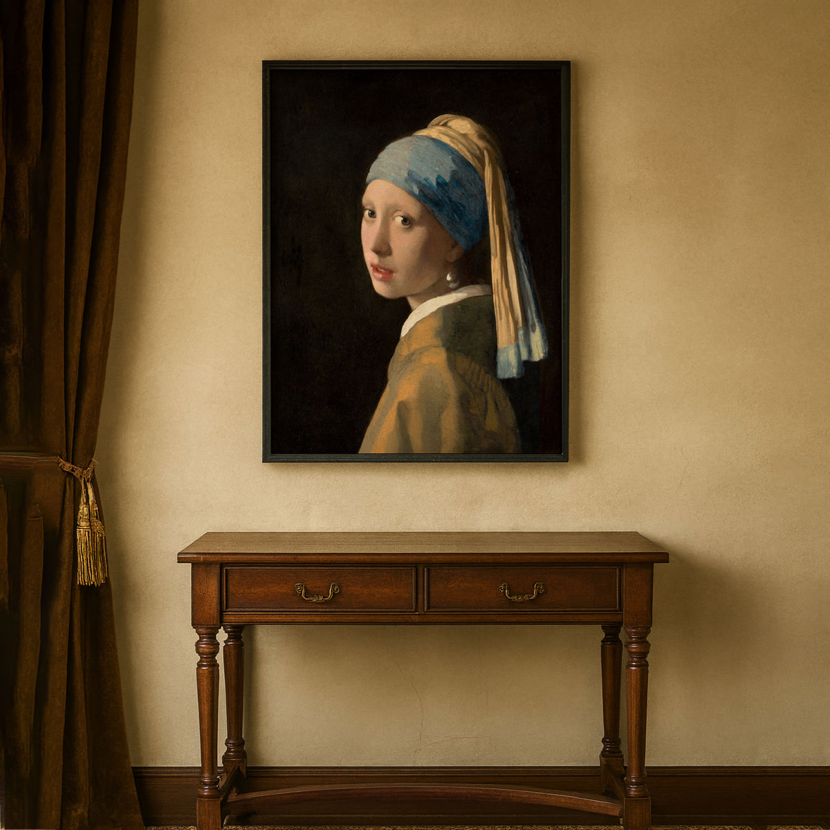 Girl with a Pearl Earring 1665