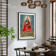 Goddess Bhuvaneshvari, Ravi Varma Painting – image 3