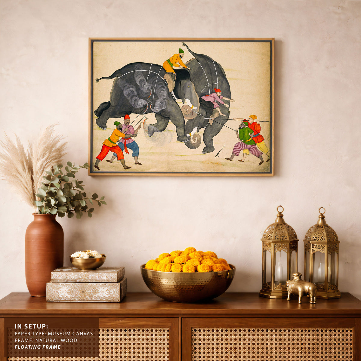Elephants in Indian Art