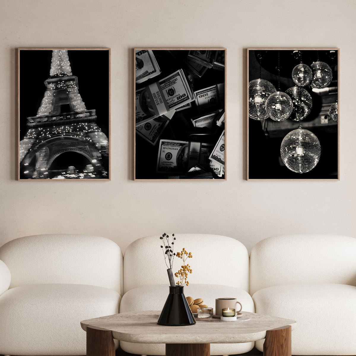 Luxury Fashion BW Poster 02