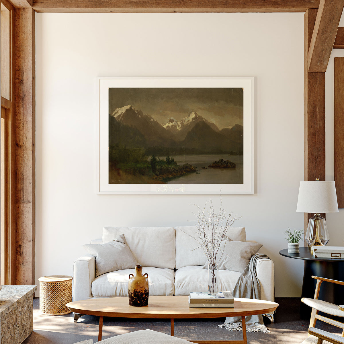 Mountains and Lake