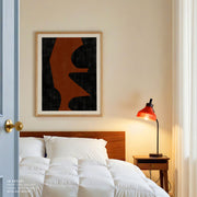 Terracotta & Black Abstract Shapes – image 4