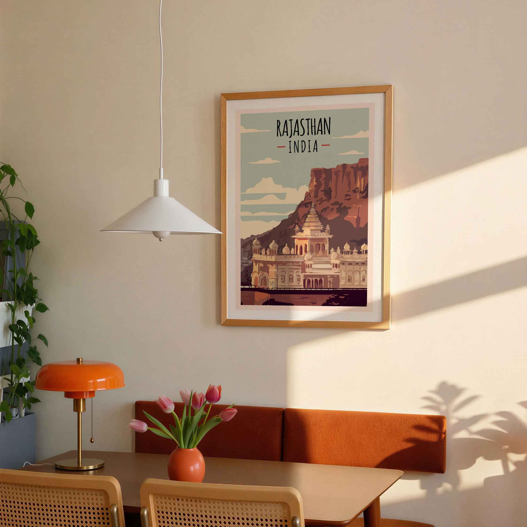 Rajasthan Travel Poster Print