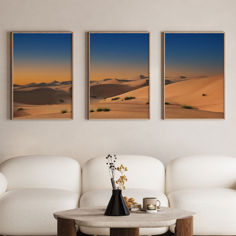 Soft Hues of the Sand Dunes