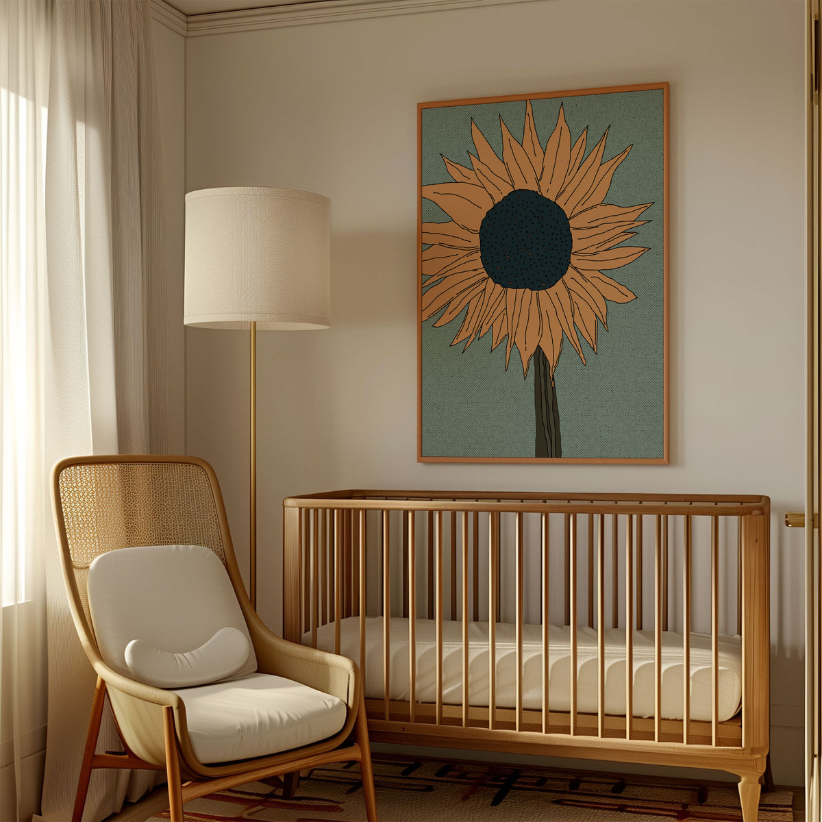 Stylized Sunflower