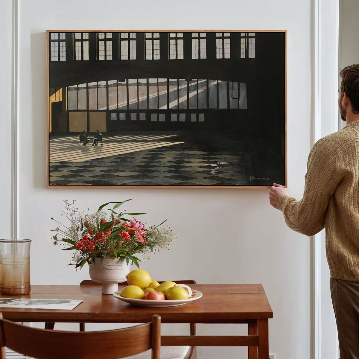 Sunlit Room With Large Windows