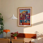Mathura Ghats Travel Poster Print