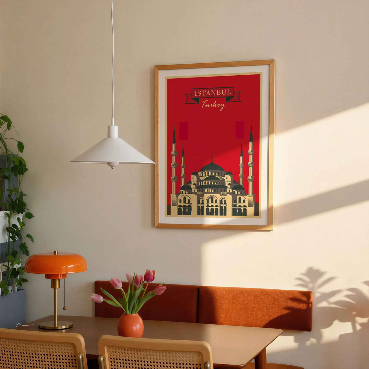 Turkey Vintage Travel Poster Print