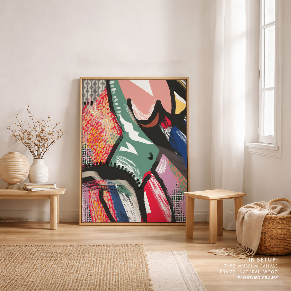 Vibrant Colorful Abstract