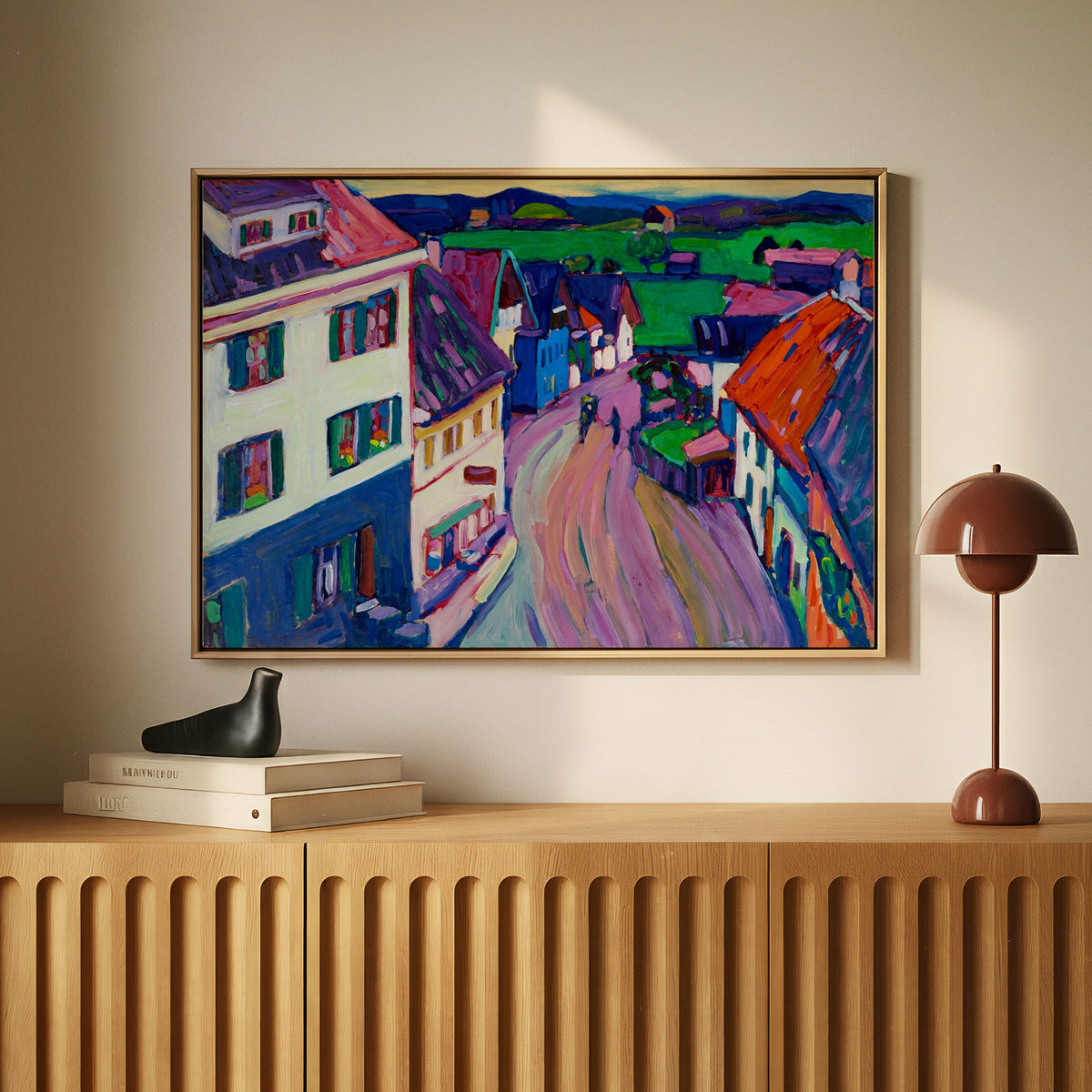 Murnau – View from the Window of the Griesbräu