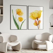X-ray Art Yellow Tulips-Tile – image 3