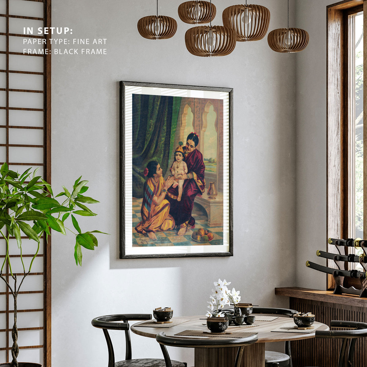 Yashoda Krishna, Raja Ravi Varma Paintings