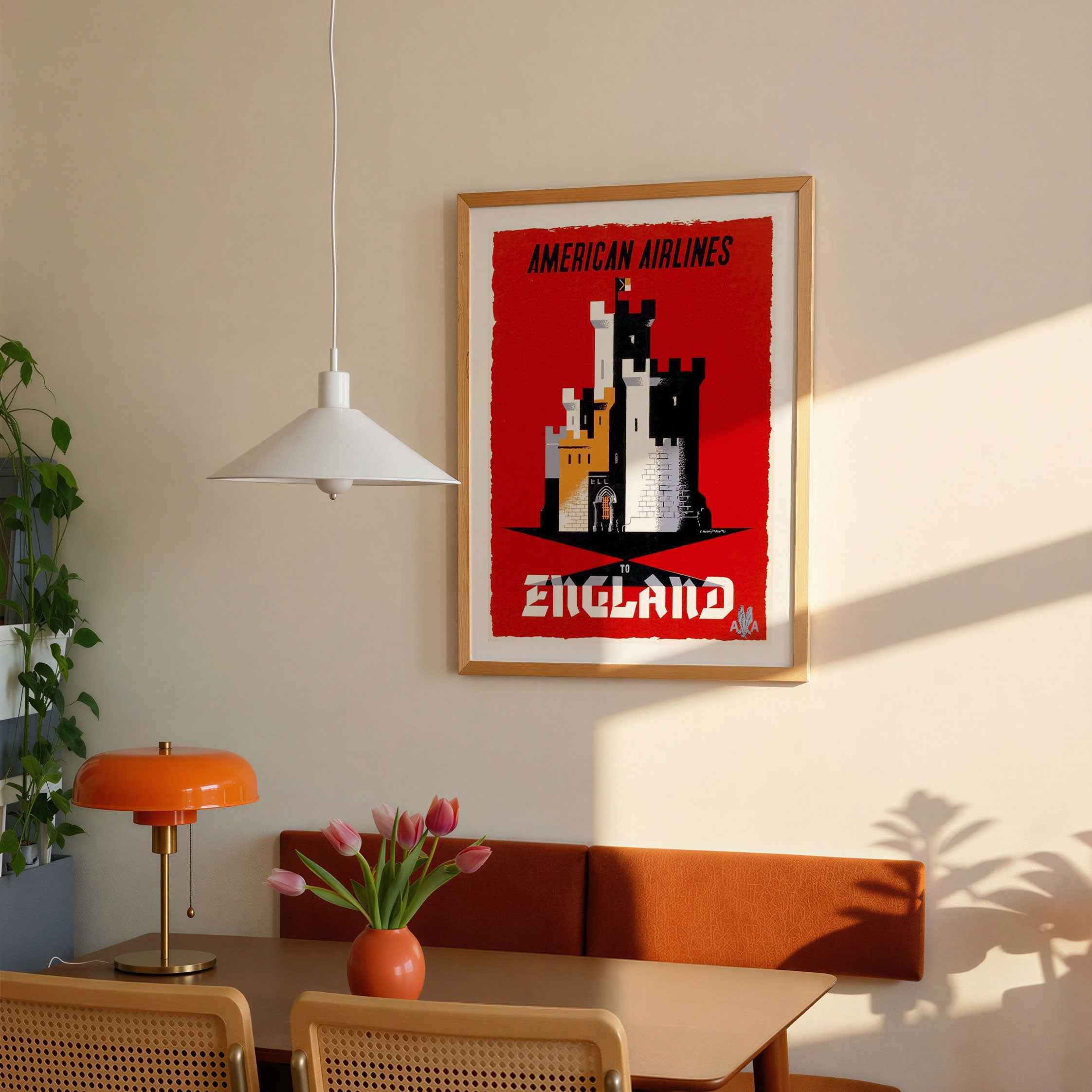 England Travel Poster Print