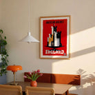 England Travel Poster Print