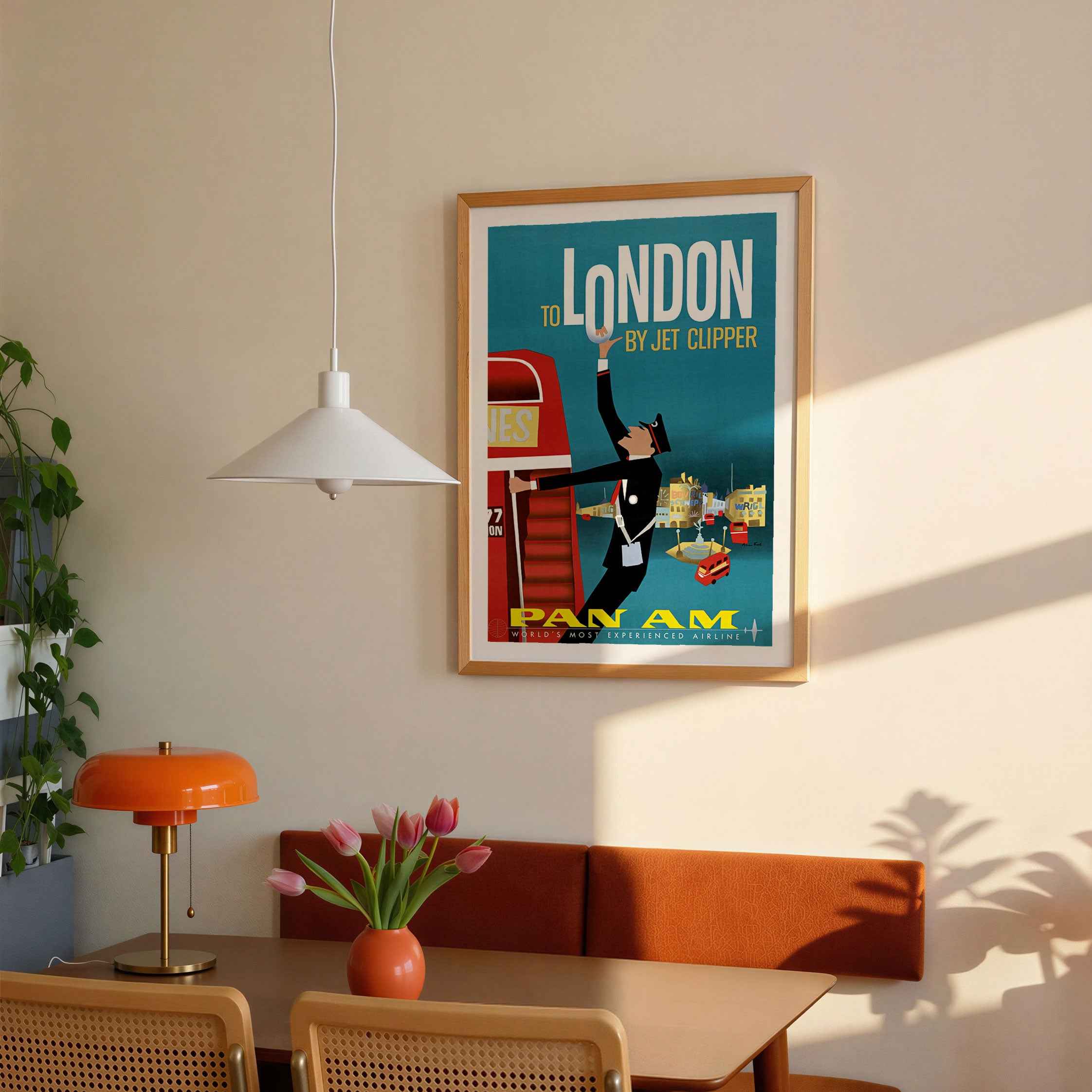London Travel Poster Print