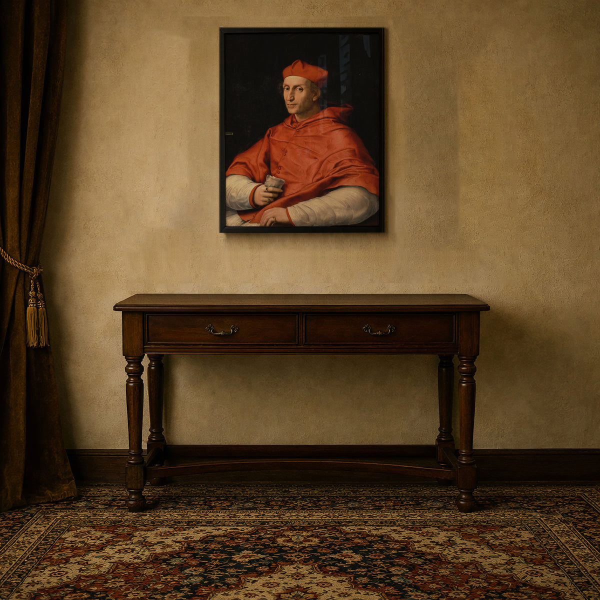 Portrait of Cardinal Bibbiena