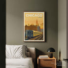 Chicago Travel Poster Print