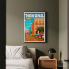 Havana Travel Poster Print