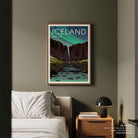 Iceland Travel Poster Print