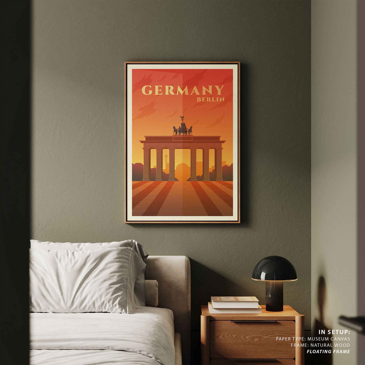 Germany Travel Poster Print