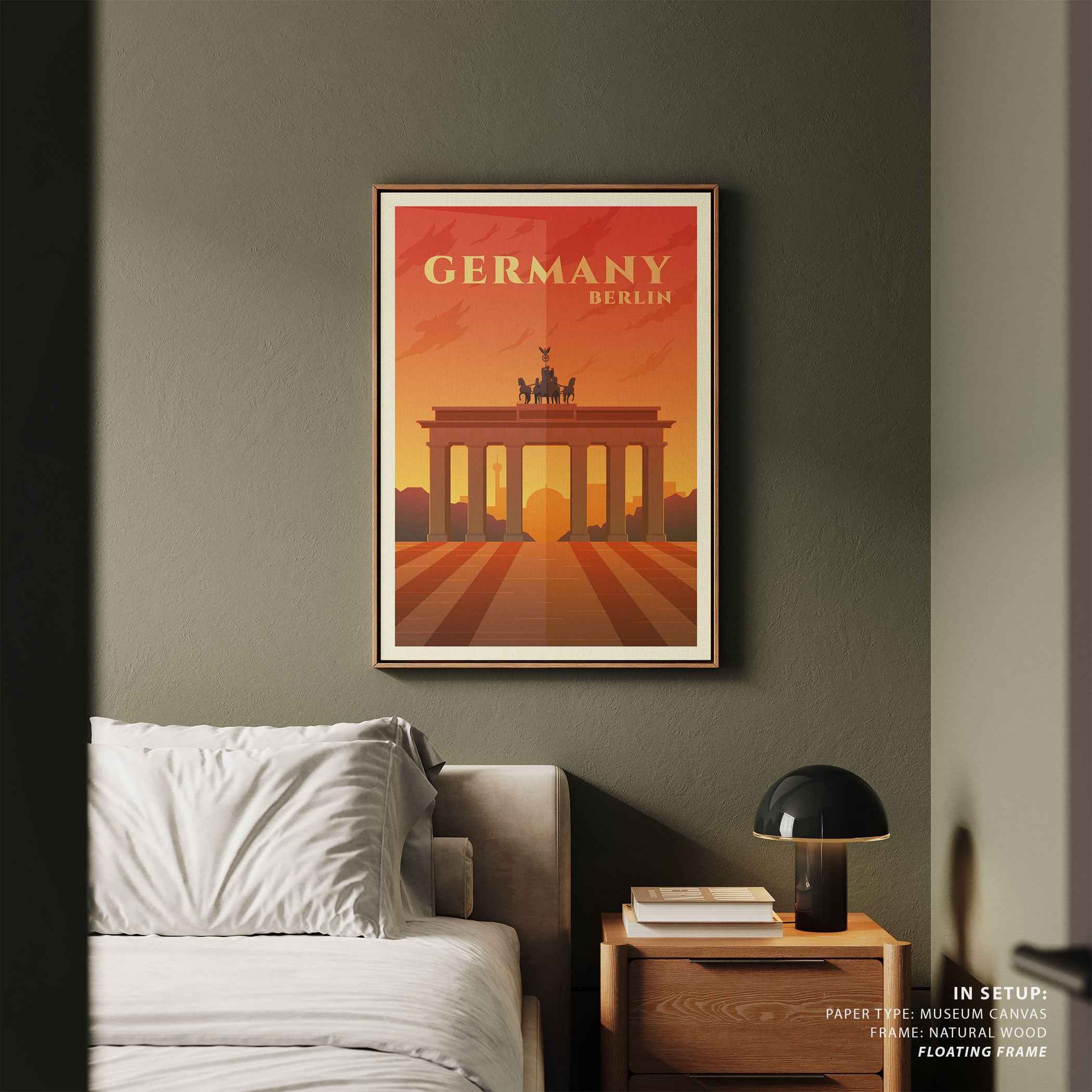 Germany Travel Poster Print
