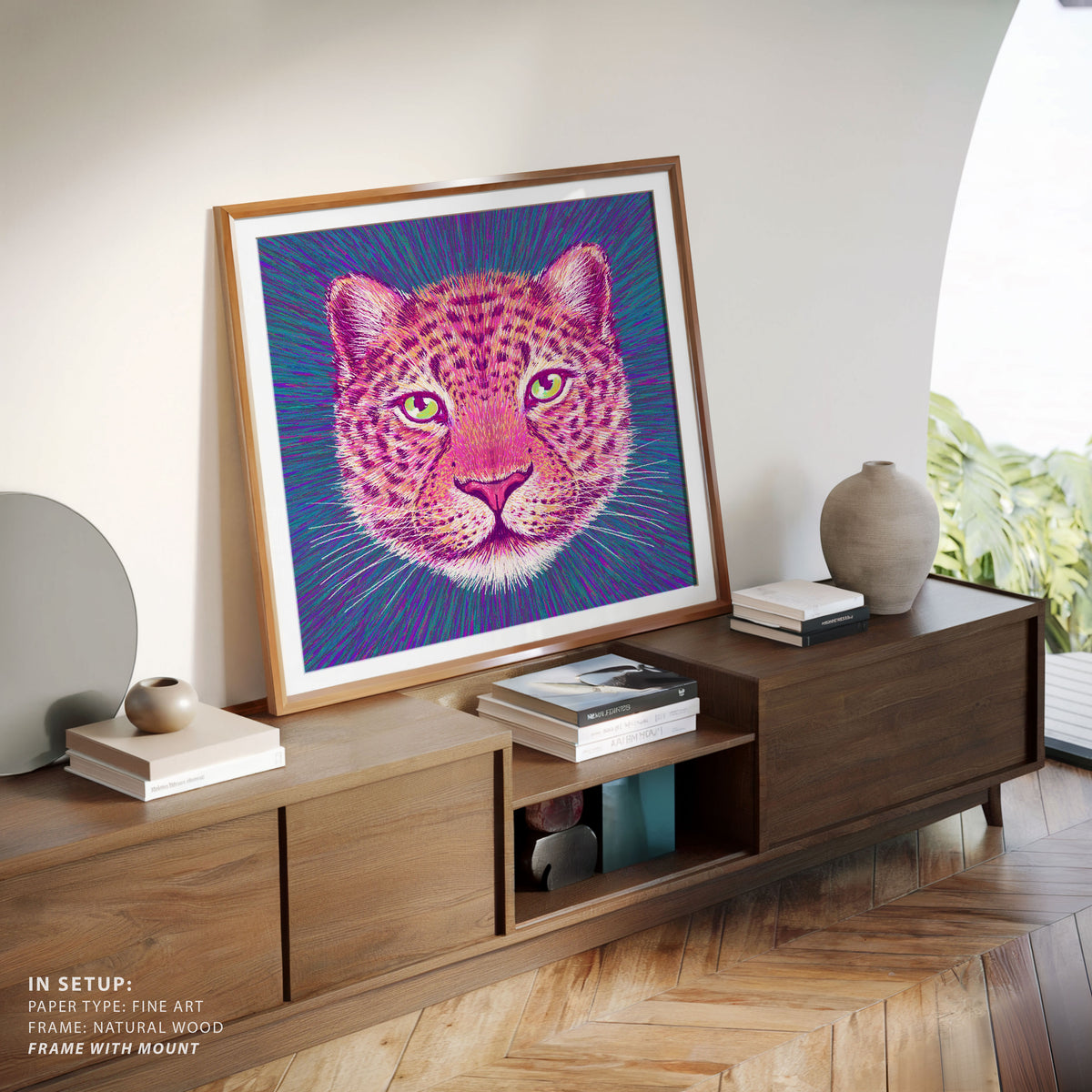 Animal Face - Leopard