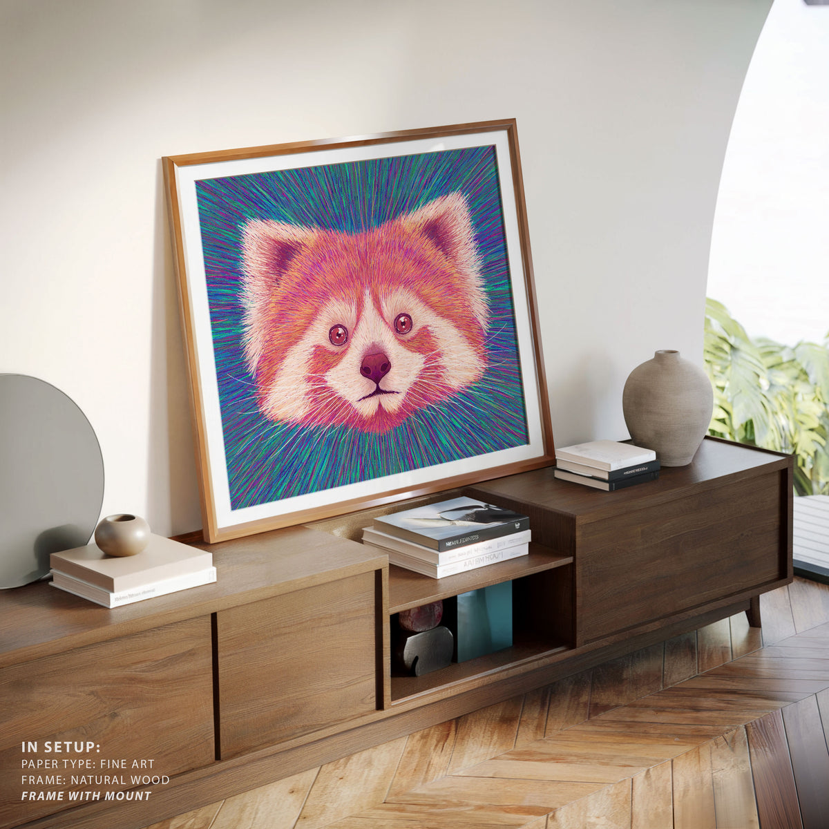 Animal Face - Red Panda
