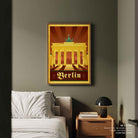 Berlin Travel Poster Print
