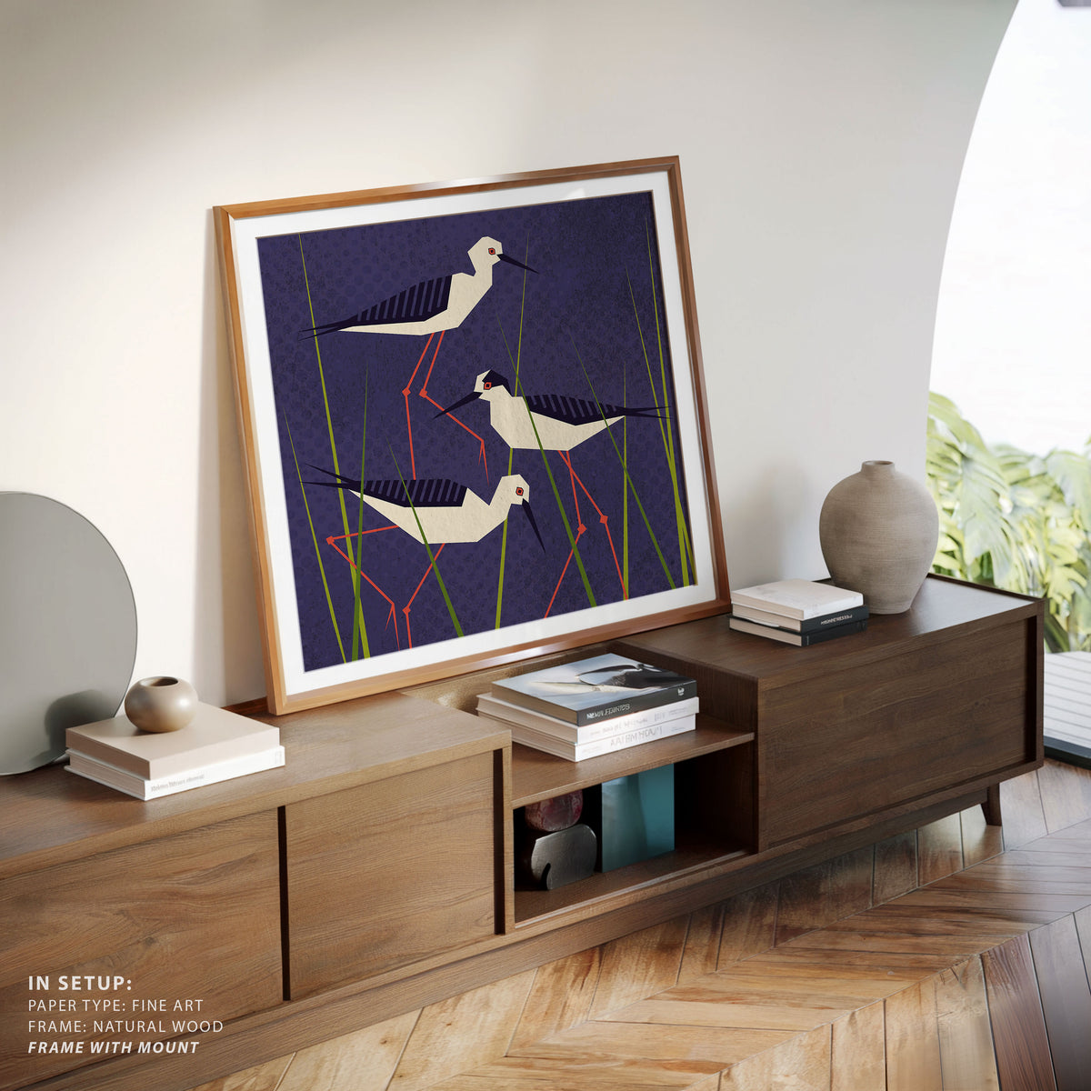 Bird Series - Geometry Stilt