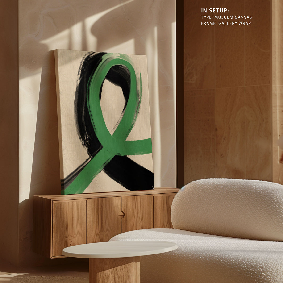 Black And Green No 01