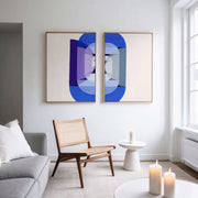 Blue Gray Violet Wheel – image 4