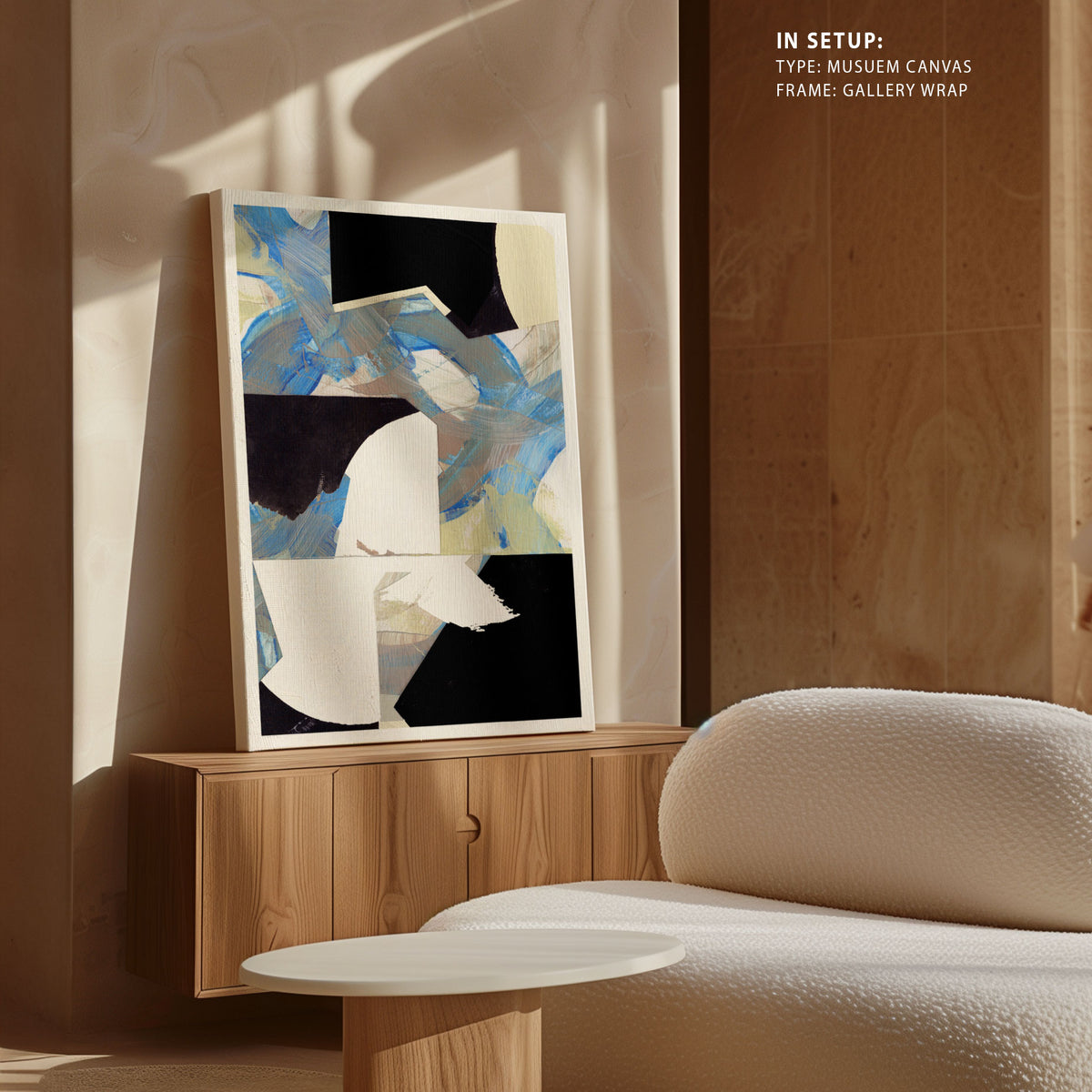 Blue Neutral Beige Black 3