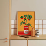 Campbells Soup Tomato Plant Retro Illustration – image 4