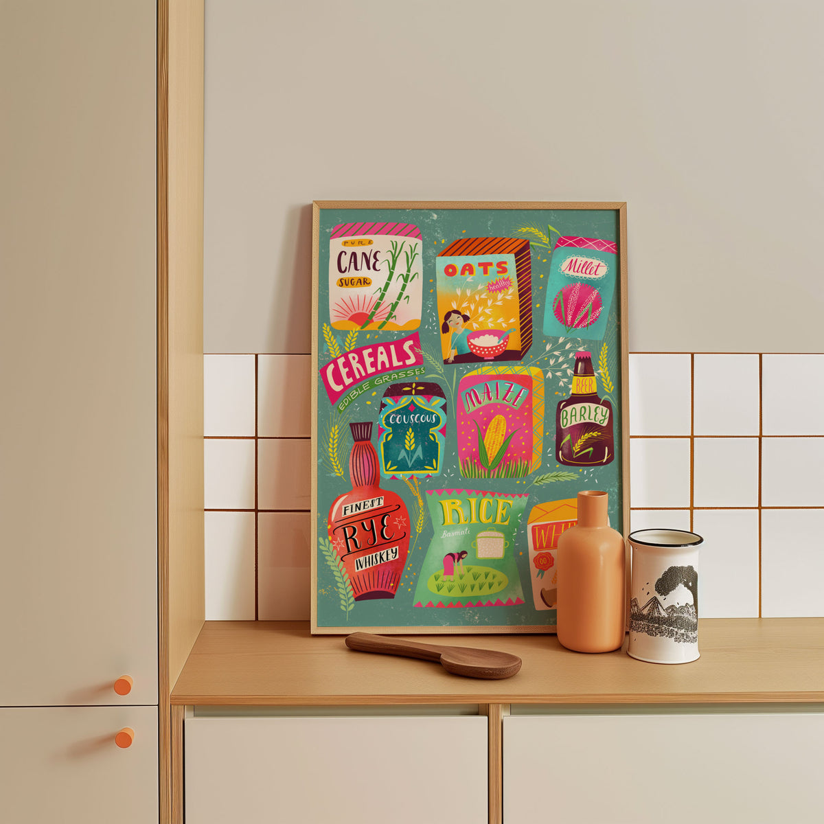 Colorful Cereal Chart