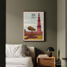 Delhi Travel Poster Print