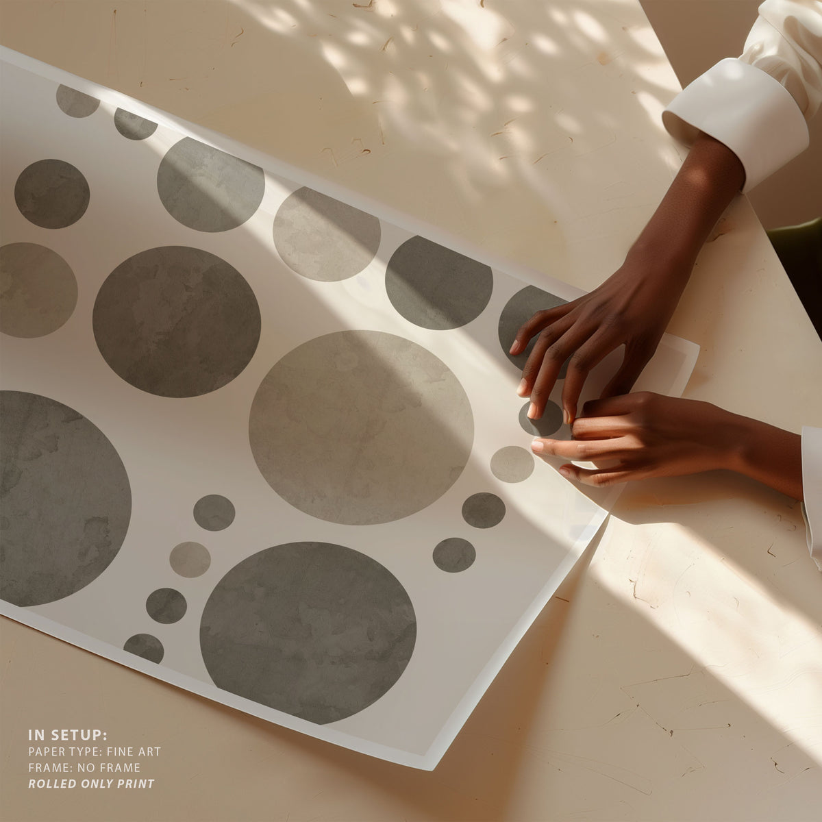 Dotty Taupe Delight No2