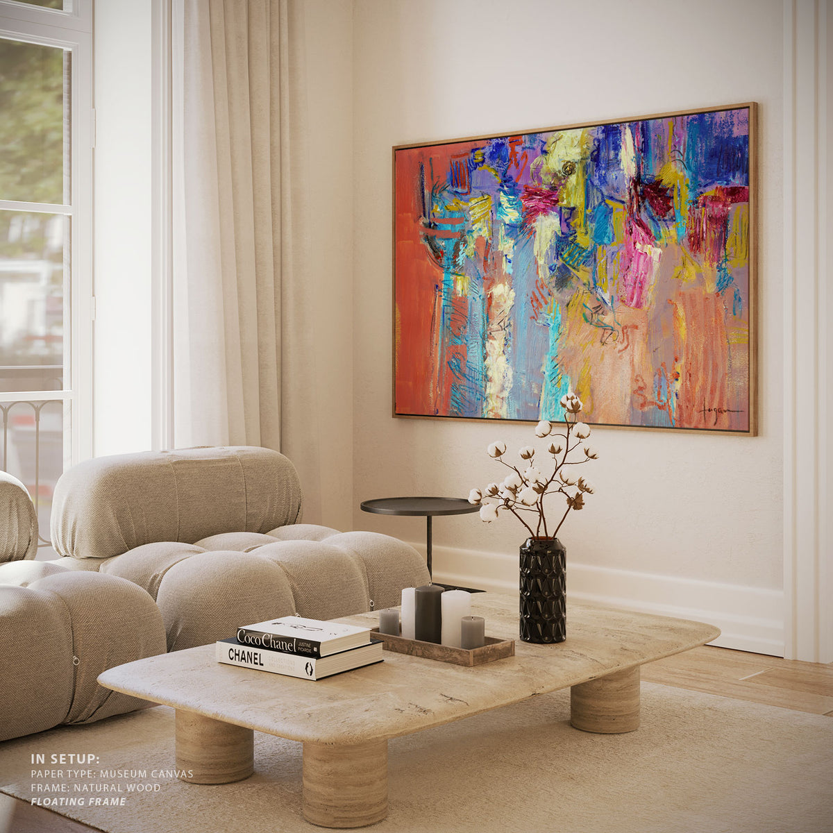 Expressionist Colorful Abstract
