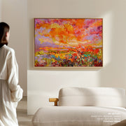 Fiery Sunset Fields – image 5
