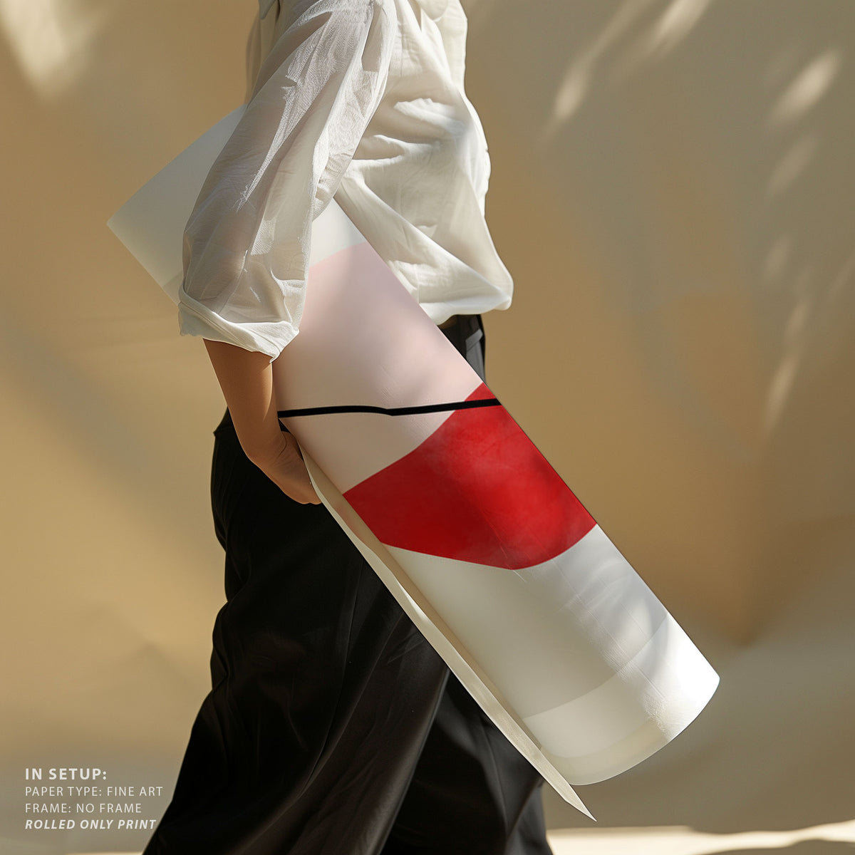 Geometric Shapes In A Minimalist Style