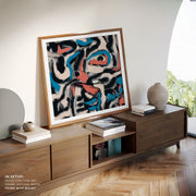 Ink and Oil Abstract – image 5
