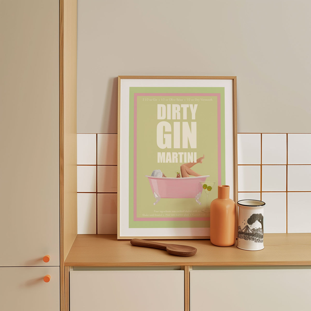 Jlr Cocktails- Dirty Gin Martini