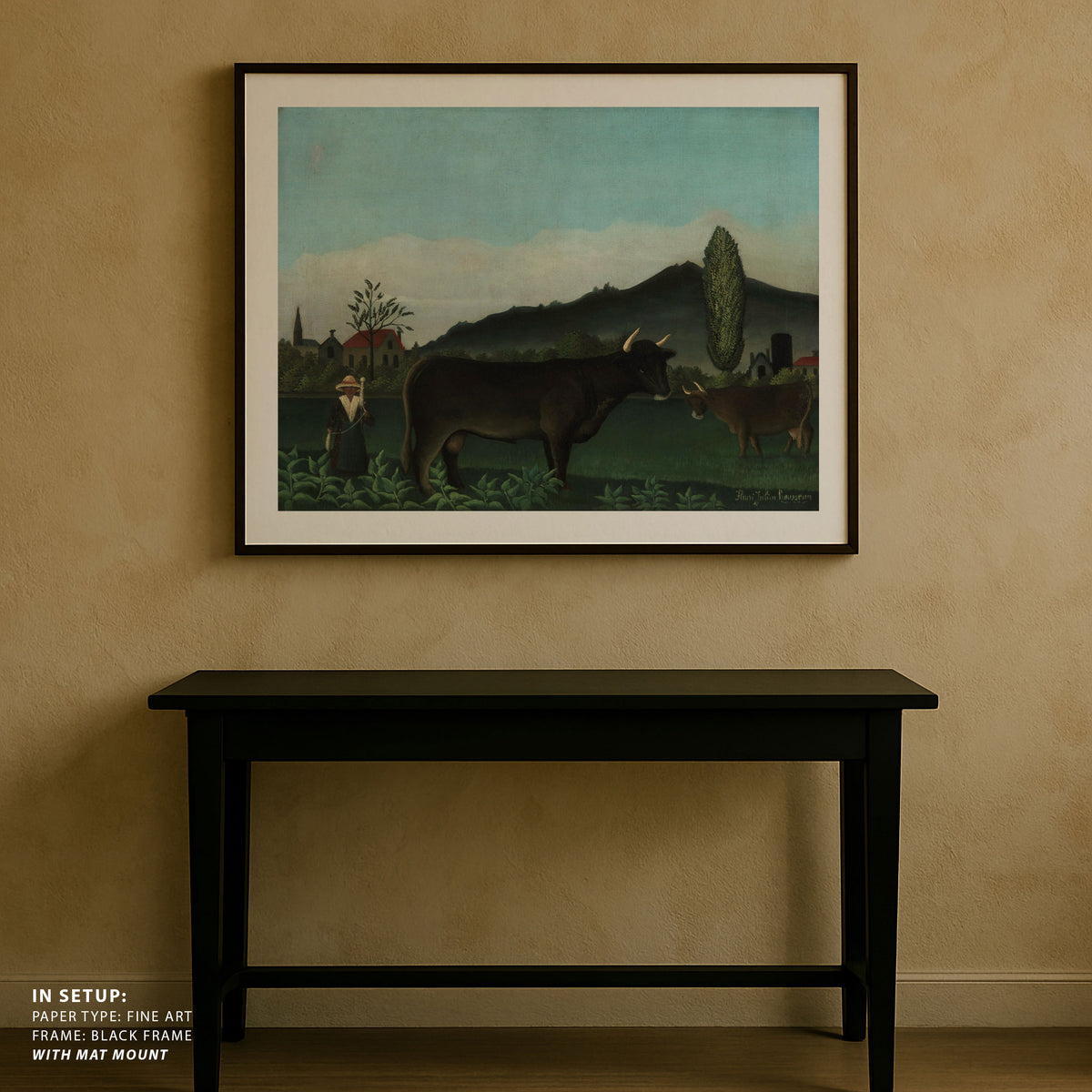 Landscape with Cattle, 1895-1900