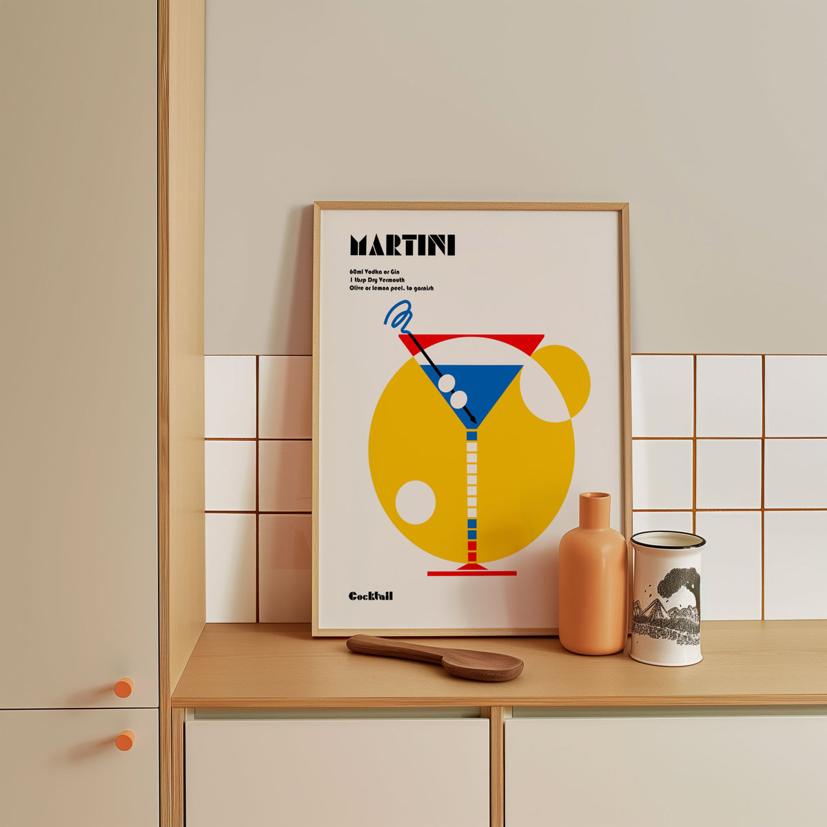 Martini Bauhaus Cocktail
