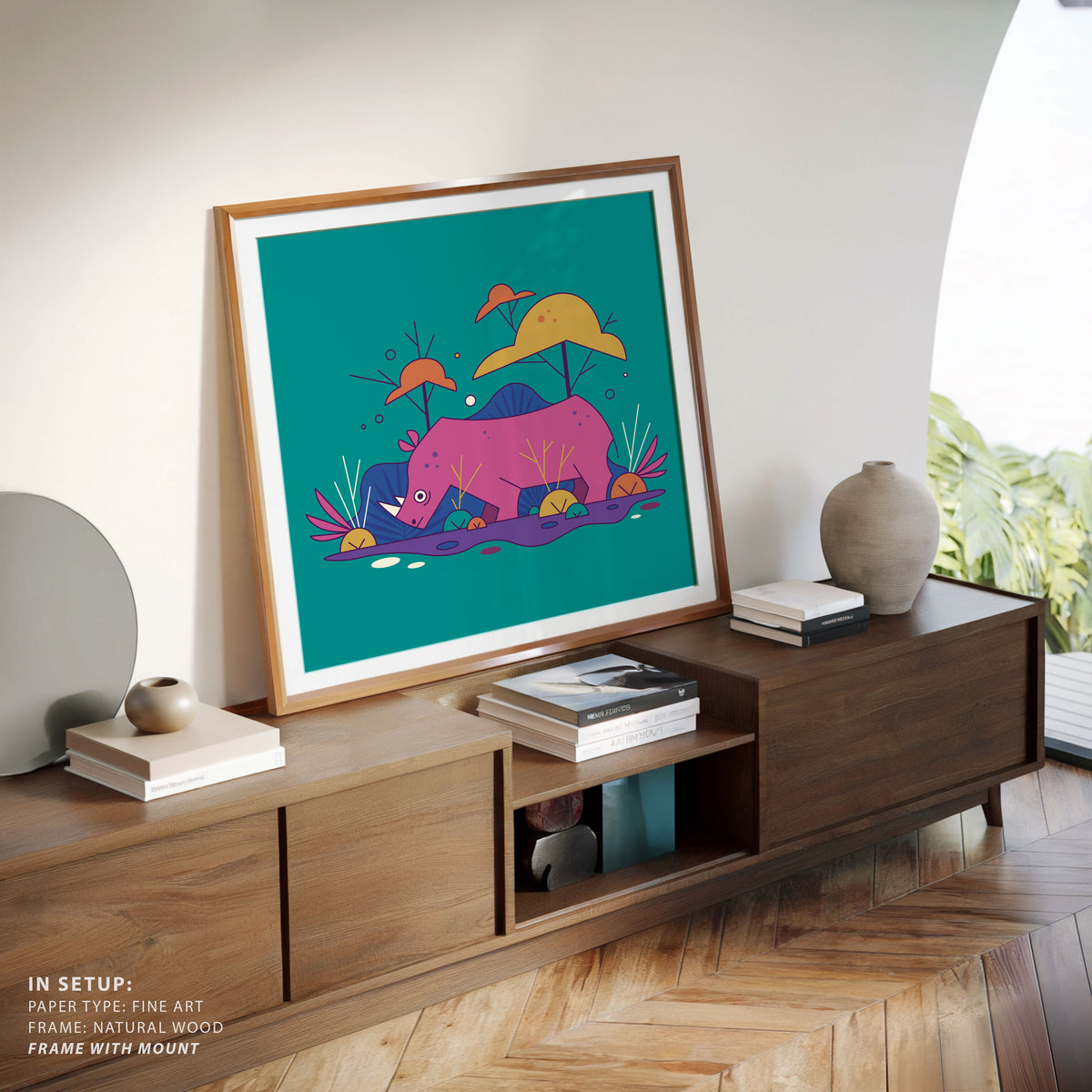 Minimal Wildlife - Rhino