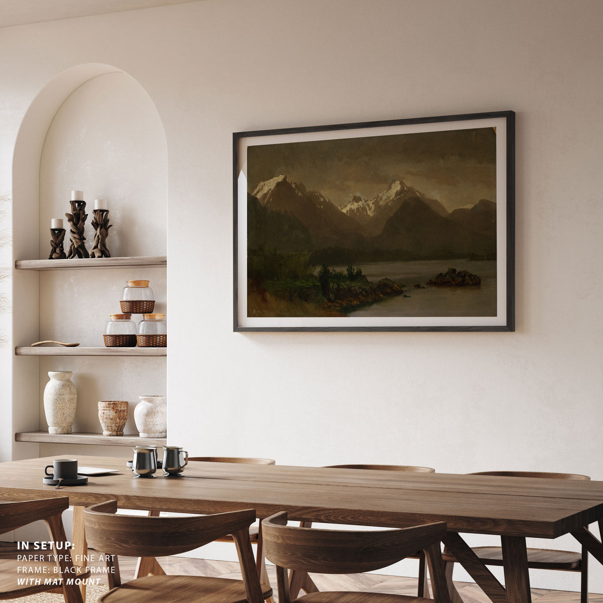Mountains and Lake