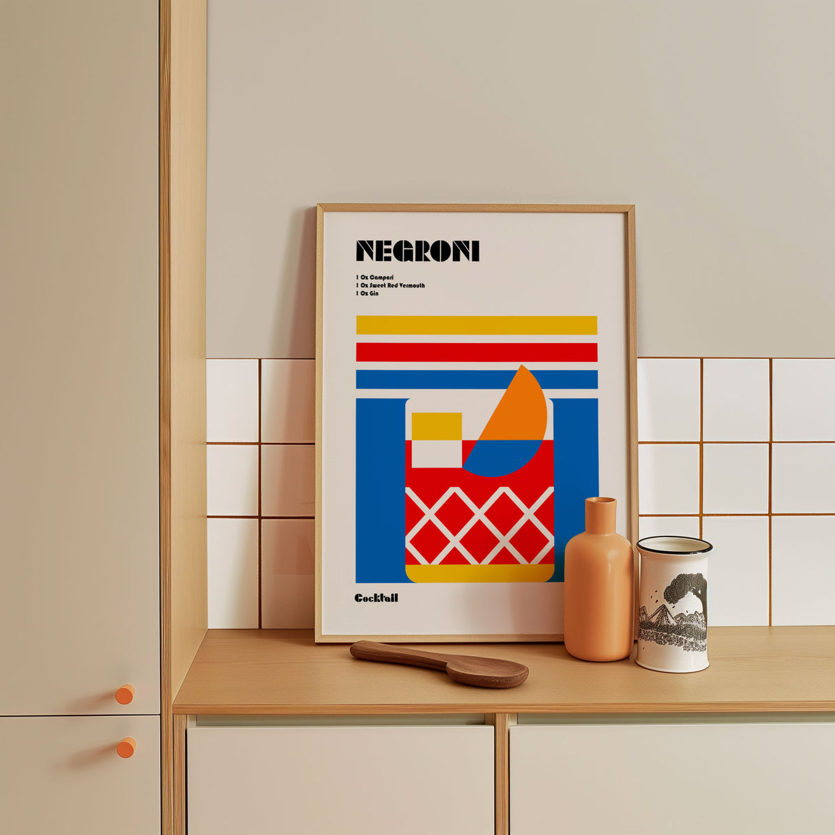 Negroni Bauhaus Cocktail
