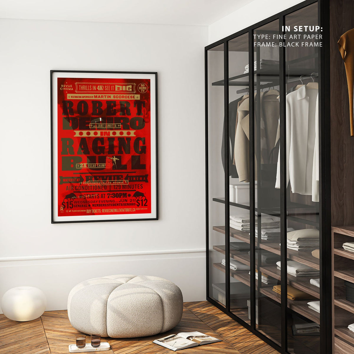 The Raging Bull Movie Poster
