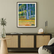 Landscape with Blue Tree Trunks (1892) – image 3