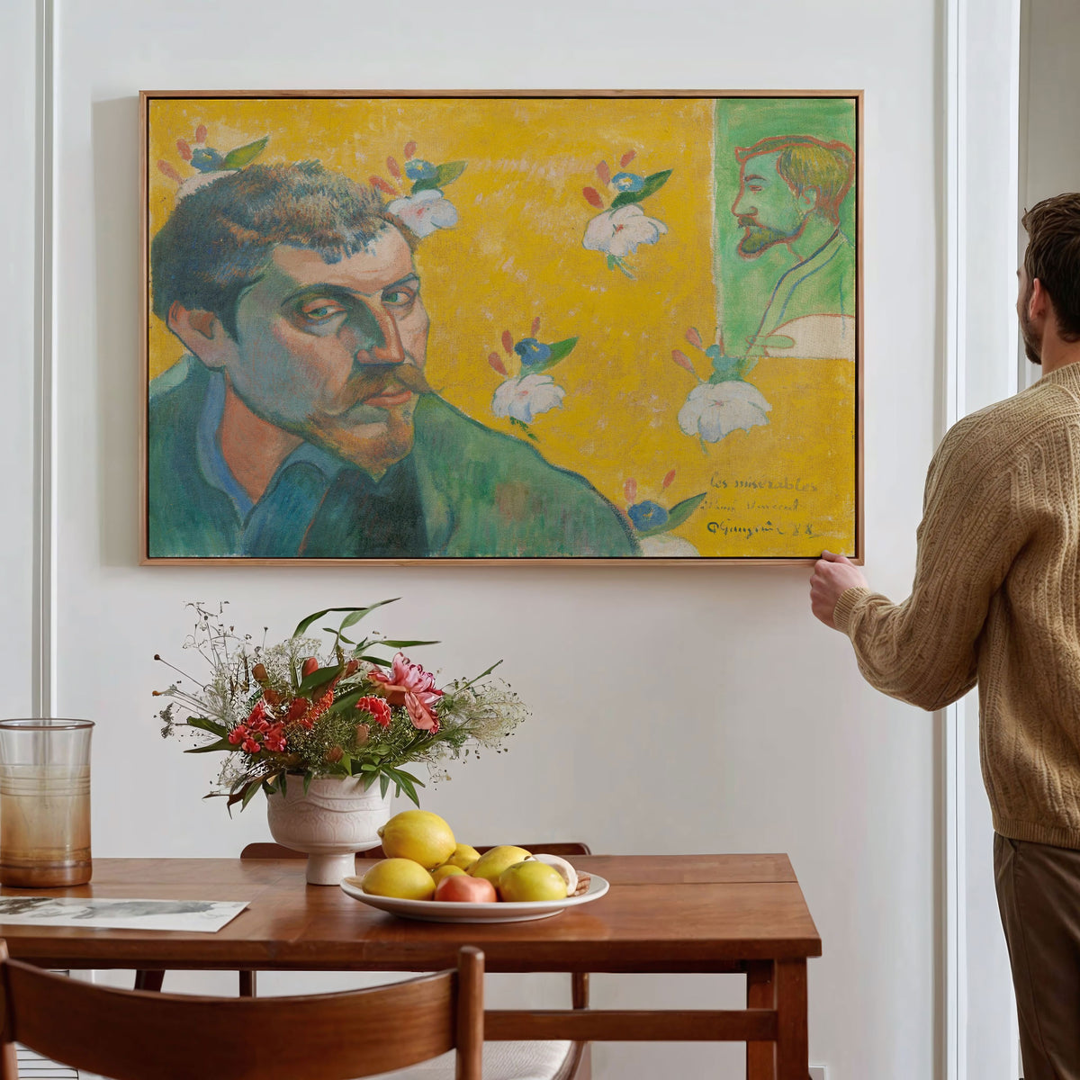 Self-Portrait with Portrait of Bernard