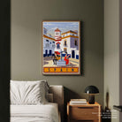 Spain Travel Poster Vintage Travel Poster Print